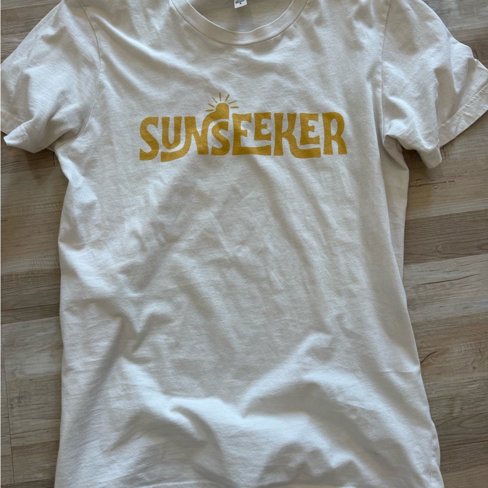Sunseeker Yellow Oatmeal Graphic Tee